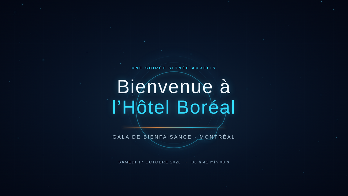 AURELIS EVENT — Projetez votre événement en grand