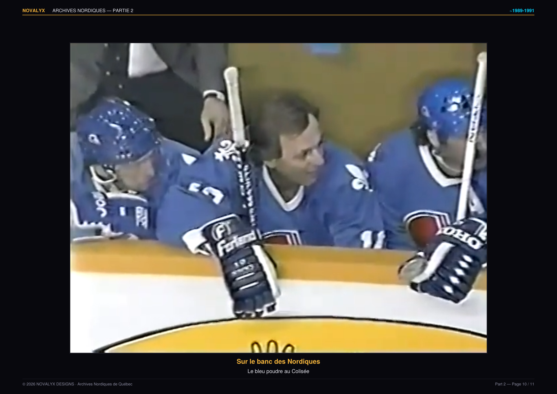 Monde Infini · Les Nordiques de Québec — Nordiques 95 · Coffret 24 WAV