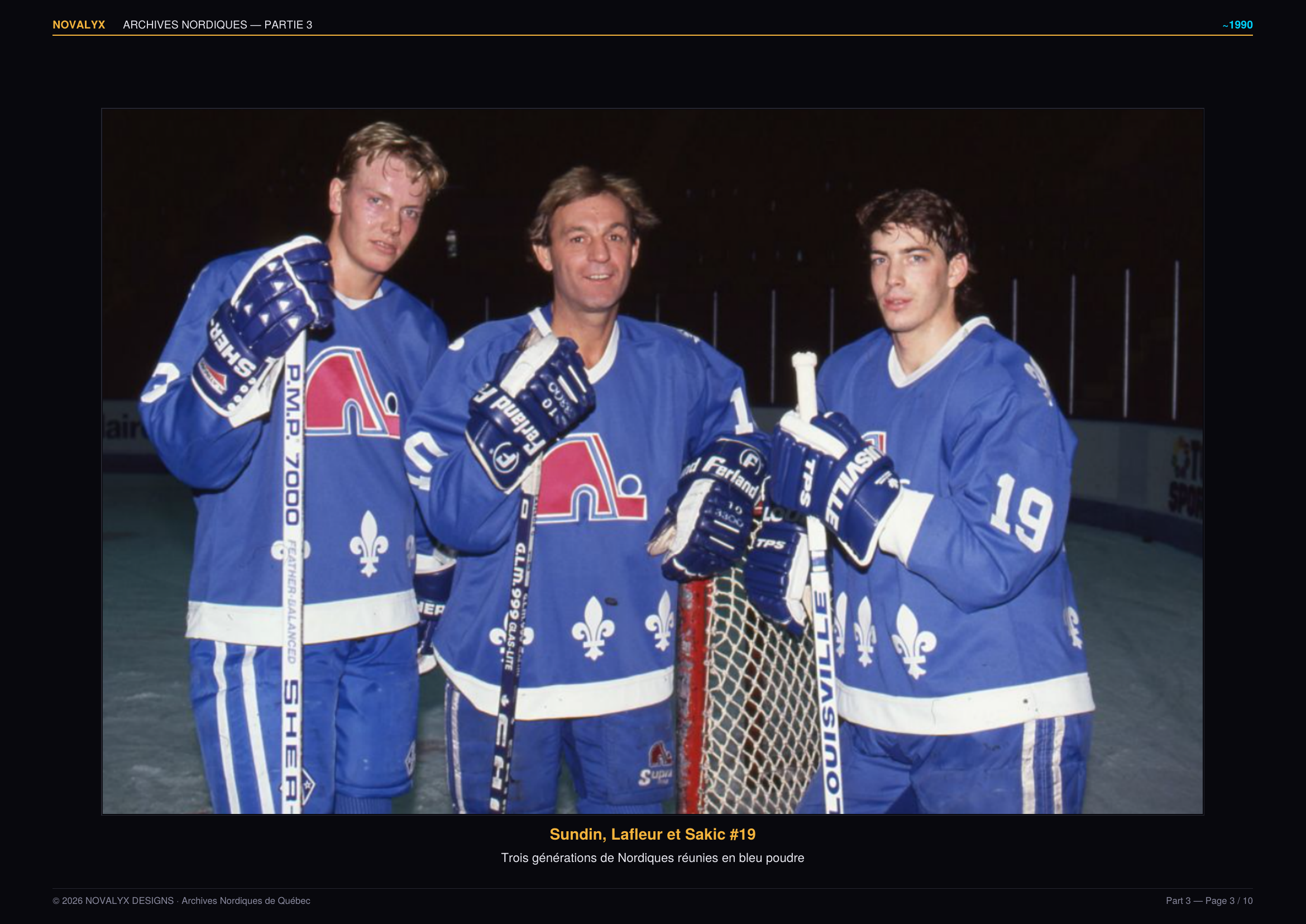 Monde Infini · Les Nordiques de Québec — Nordiques 95 · Coffret 24 WAV