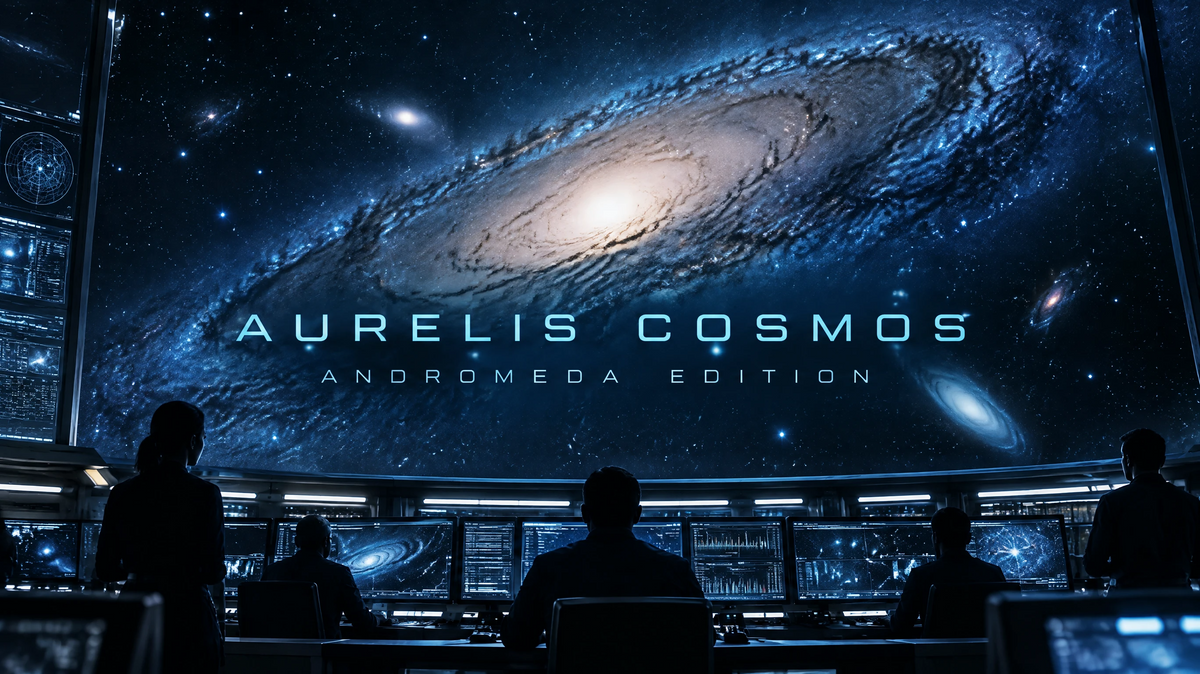 AURELIS COSMOS — Tableau spatial interactif | Mission Control