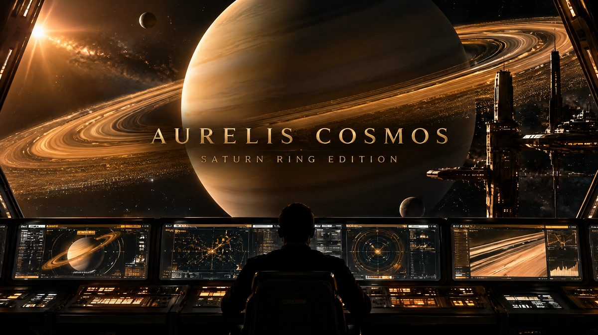 AURELIS COSMOS — Tableau spatial interactif | Mission Control