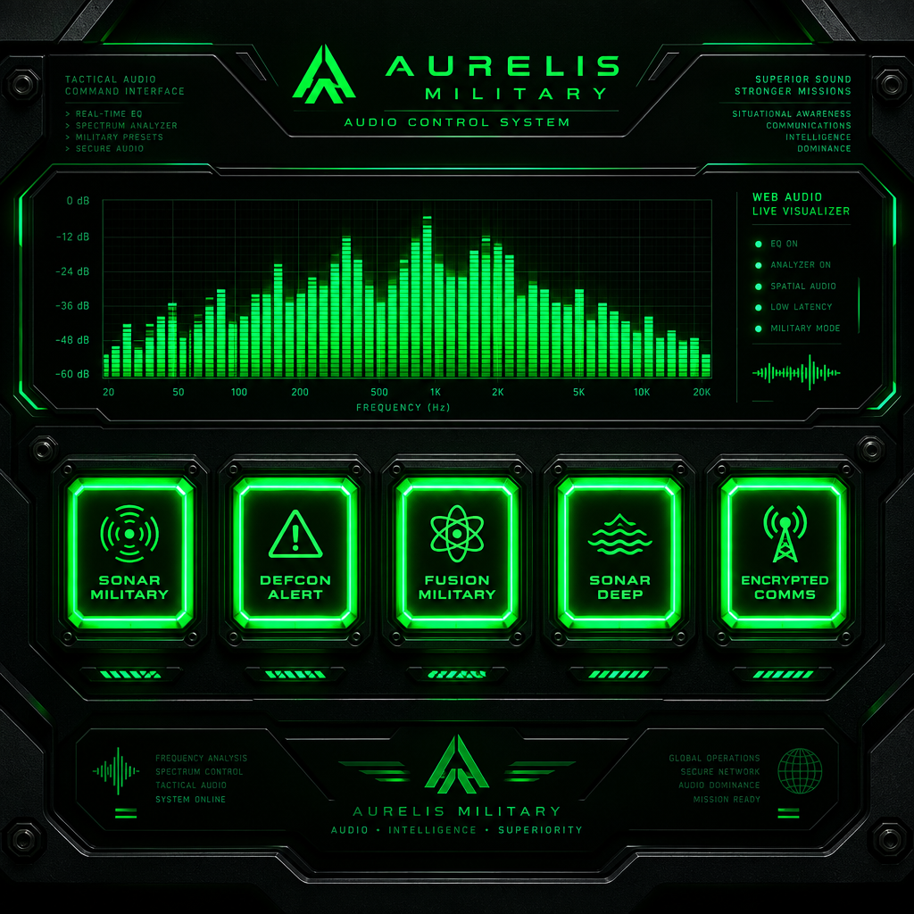 AURELIS MILITARY — Audio Systems