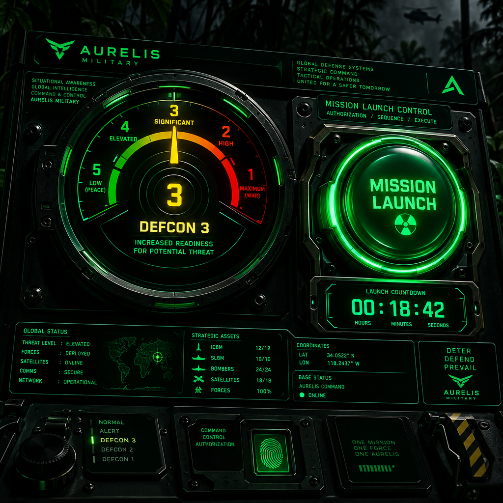 AURELIS MILITARY — DEFCON Mission Launch