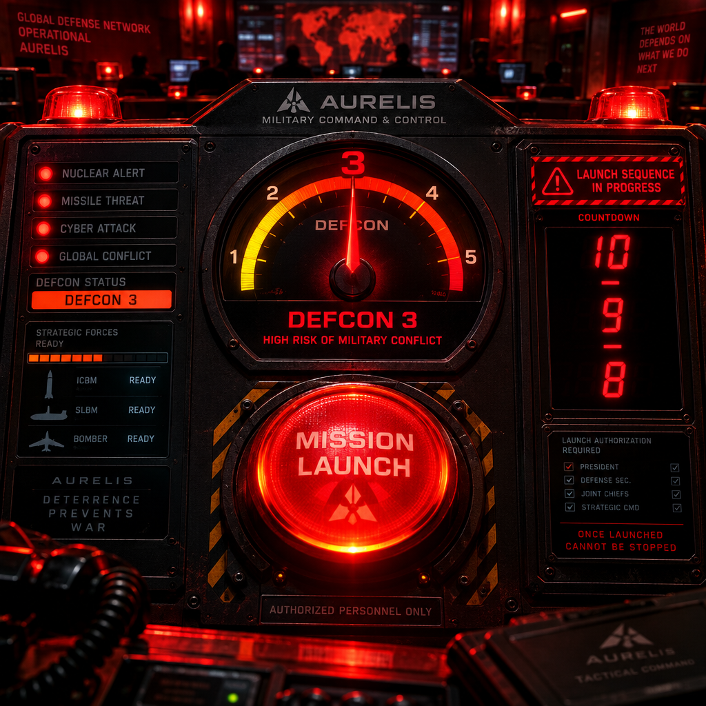 AURELIS MILITARY — DEFCON Red
