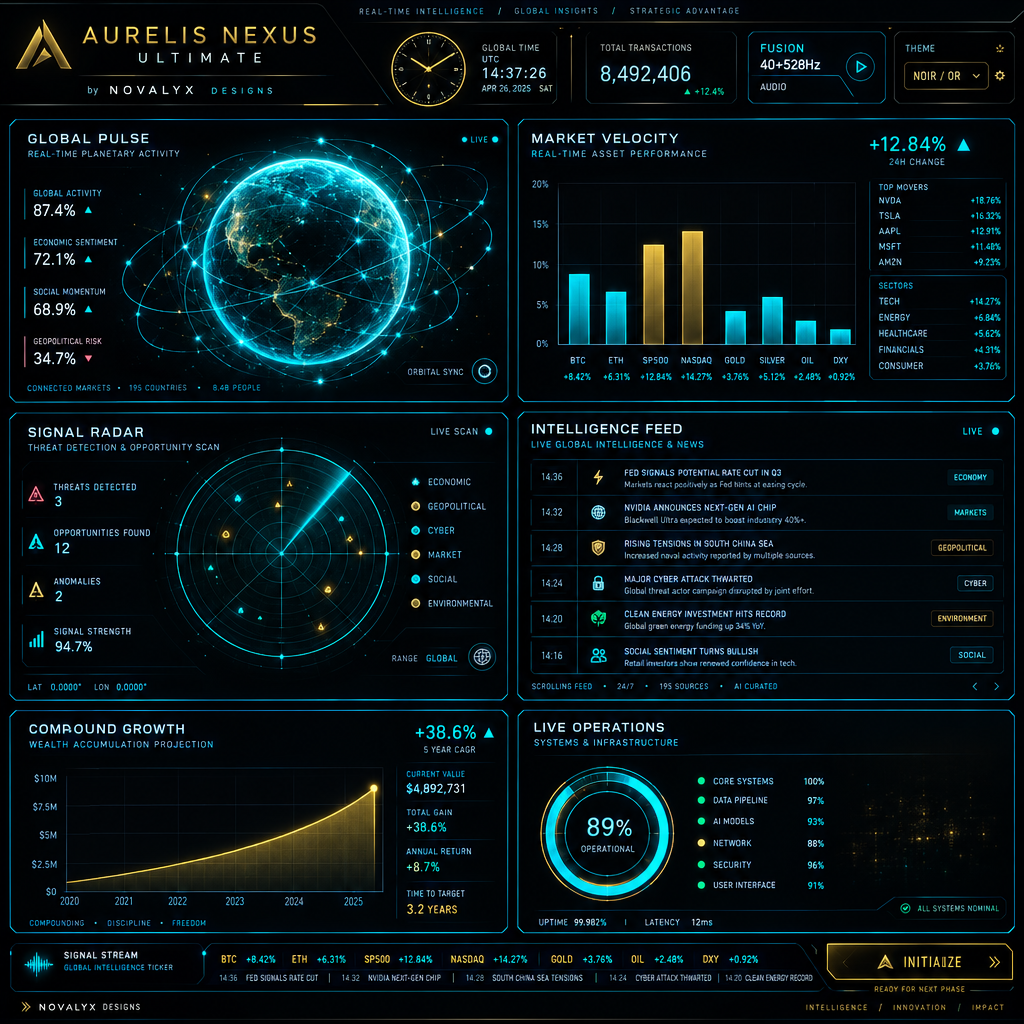 AURELIS NEXUS — NOIR/OR
