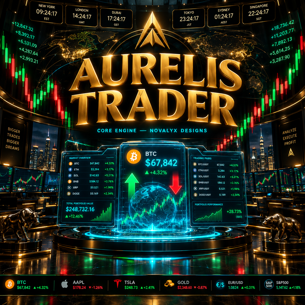 AURELIS TRADER — Couverture