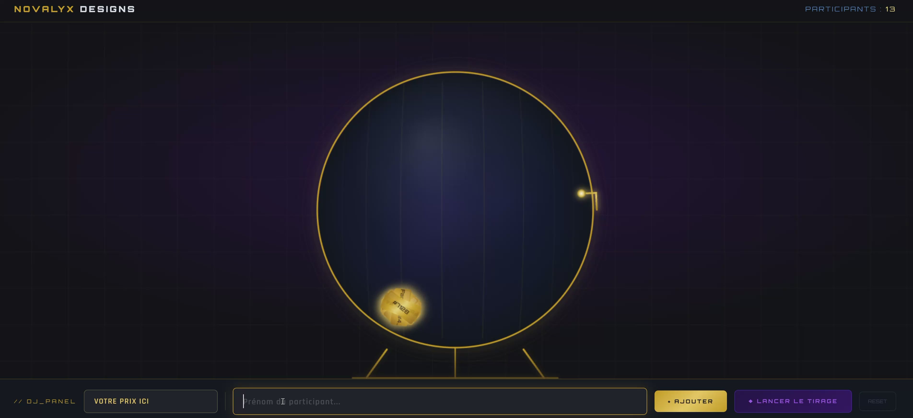 🎡 ROULETTE NUMÉRIQUE ÉVÉNEMENTIELLE — TRANSFORMEZ VOS ÉVÉNEMENTS EN SPECTACLE INTERACTIF !